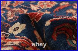 Vintage Bordered Hand-Knotted Carpet 2'11 x 10'2 Traditional Wool Rug