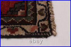 Vintage Hand-Knotted Area Rug 2'5 x 15'10 Traditional Wool Carpet
