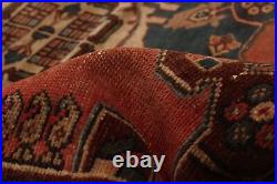 Vintage Hand-Knotted Area Rug 3'11 x 6'1 Traditional Wool Carpet