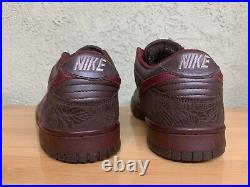 Vintage Nike Dunk Low Dark Cinder Red Women's Size 10 309324-261