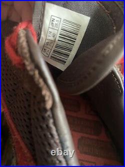 Vintage Puma Retro Red Brown Suede Mesh Men Shoes Sneakers Sz 40/7.5