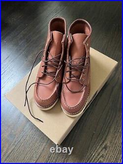 Women's Red Wing Classic Moc Boot size 7.5 Style 3425 Auburn Leather